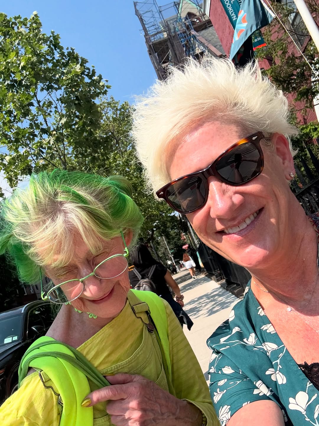 Anne Burrell and the Green Lady of Brooklyn