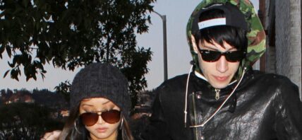 Trace Cyrus and Brenda Song