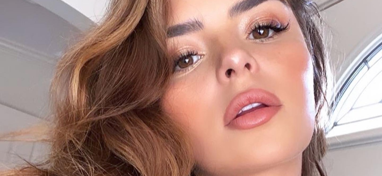 Demi Rose Shows Her ‘Juice’ In Multicolor String Bikini