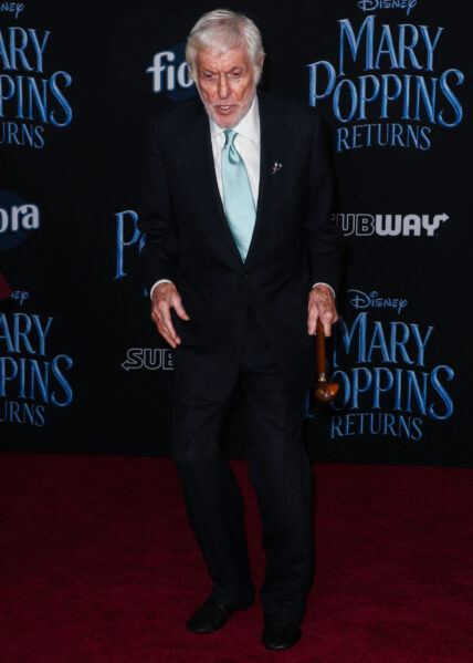 Dick Van Dyke at Los Angeles Premiere Of Disney's 'Mary Poppins Returns'