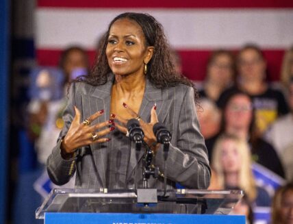 Michelle Obama And Alicia Keys Rally For Vice President Harris