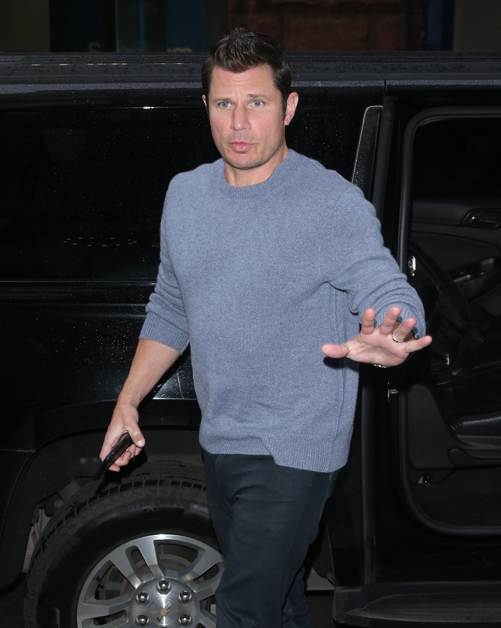 Nick Lachey out and about in New York City