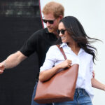 Prince Harry and Meghan Markle attend the Wheelchair Tennis at the Invictus Games
