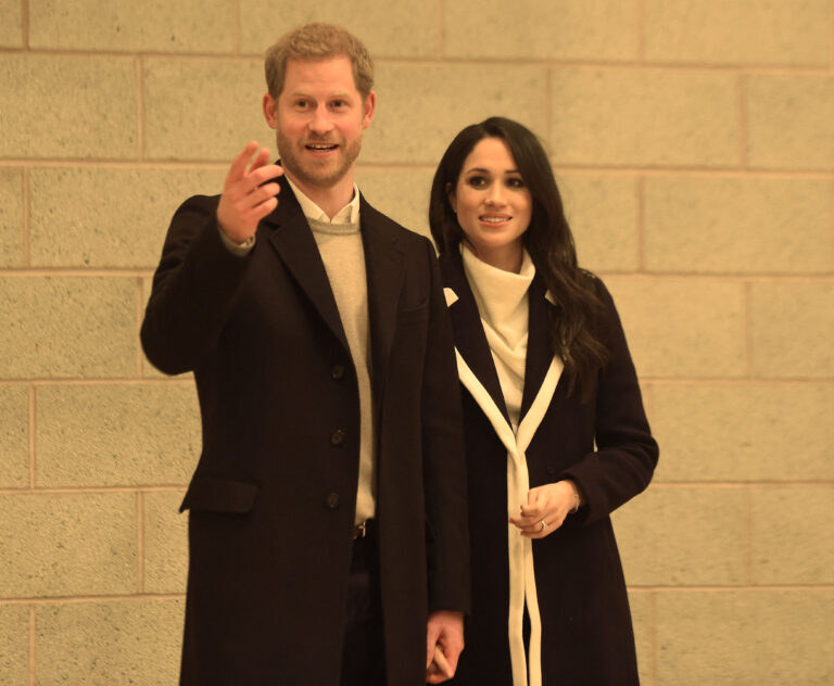 Prince Harry and Meghan Markle on visit to Nechells Wellbeing Centre, Birmingham
