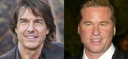 Tom Cruise and Val Kilmer