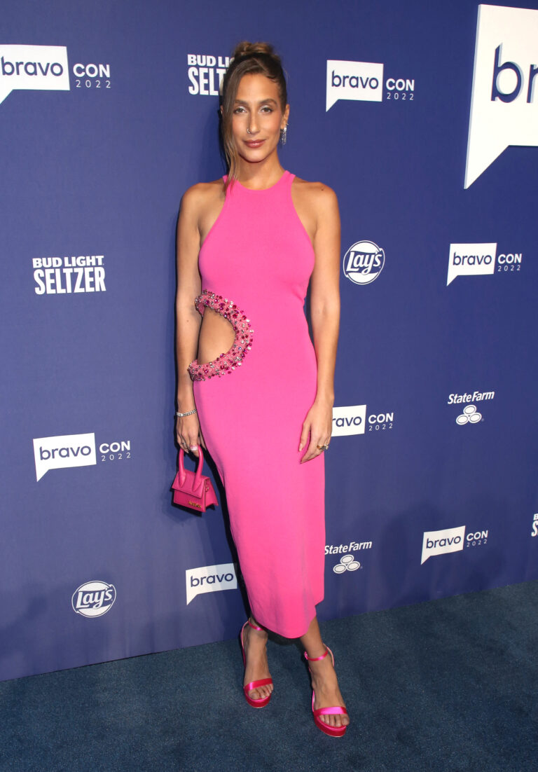 Amanda Batula on the red carpet.