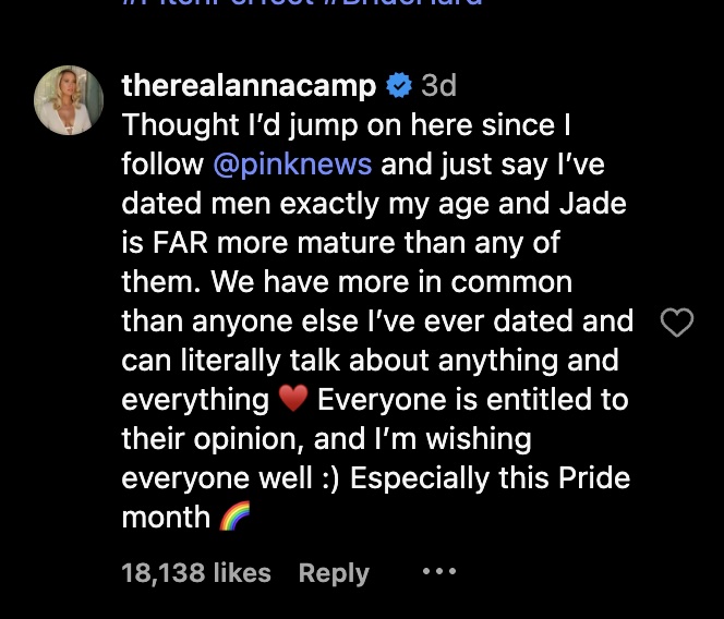 Anna Camp's comment