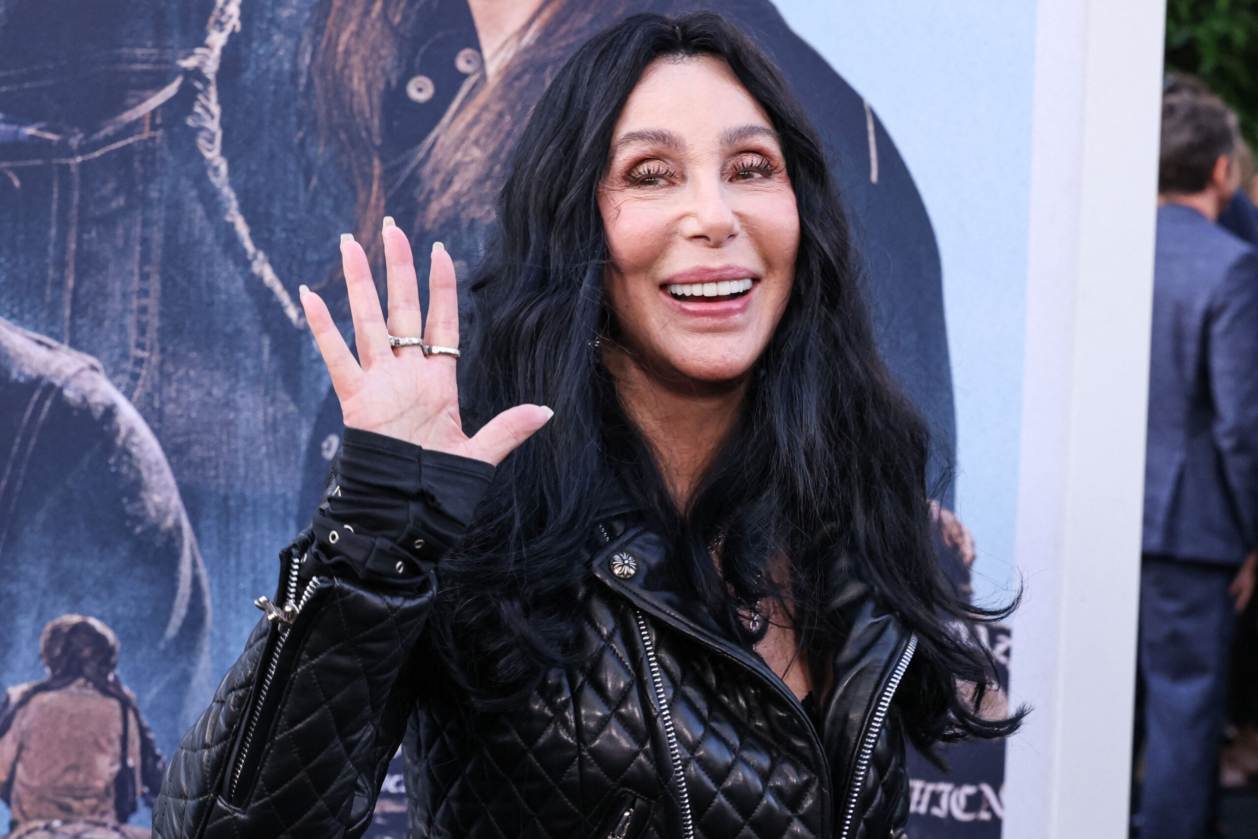 Cher at Los Angeles Premiere Of Focus Features' 'The Bikeriders'