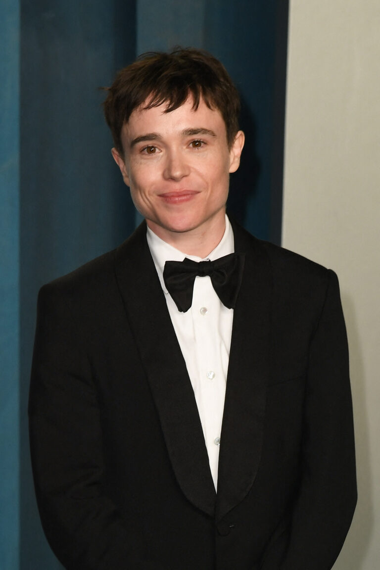 Elliot Page at 2022 Vanity Fair Oscar Party