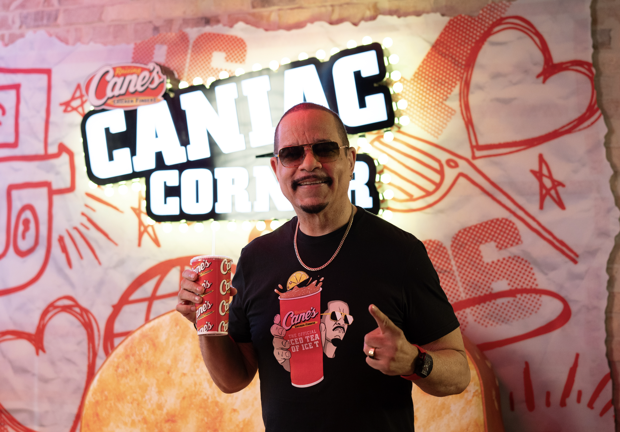 Ice-T at Raising Cane's