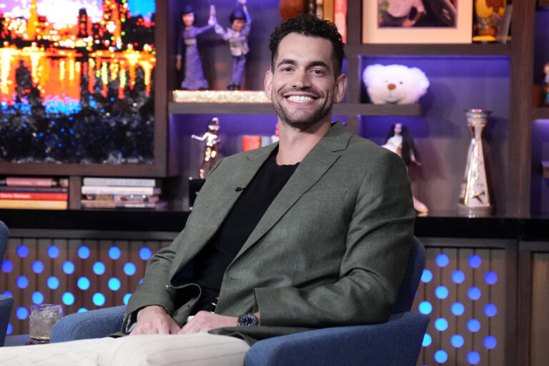 Jesse Solomon during an episode of "WWHL."