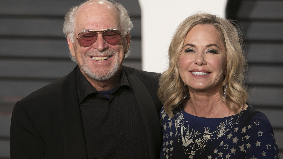Jimmy Buffett and Jane Buffett at Vanity Fair Party