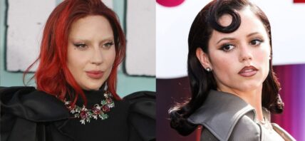 Lady Gaga (left) Jenna Ortega (right)