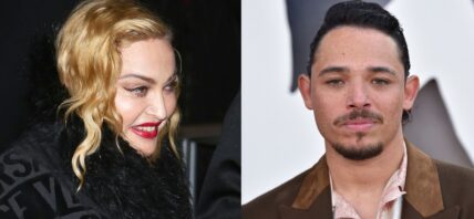Madonna (left) Anthony Ramos (right)