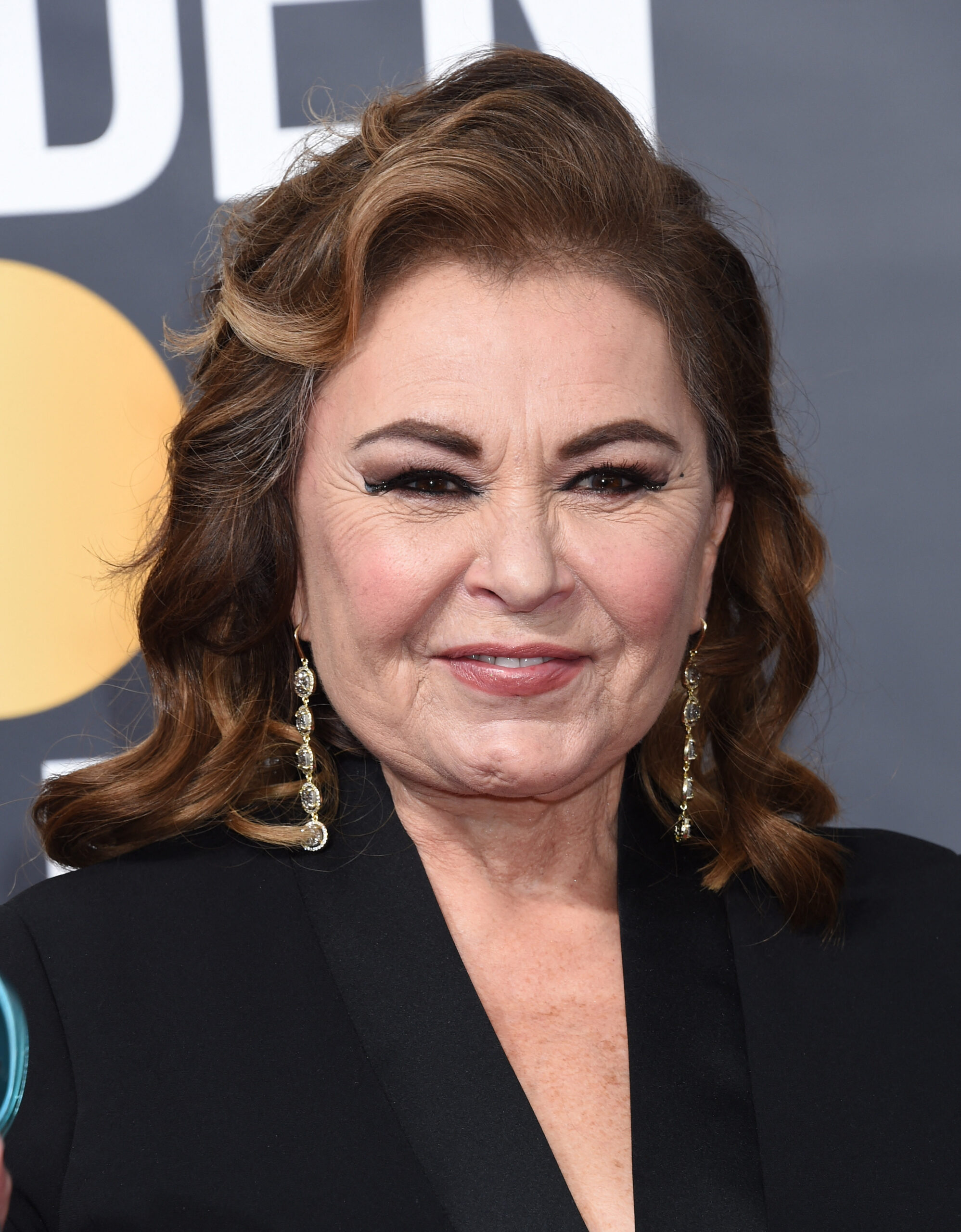 Roseanne Barr at 75th Annual Golden Globe Awards