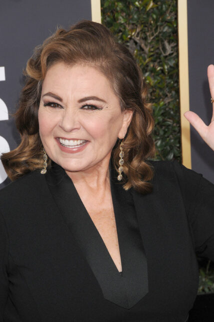 Roseanne Barr at 75th Annual Golden Globe Awards