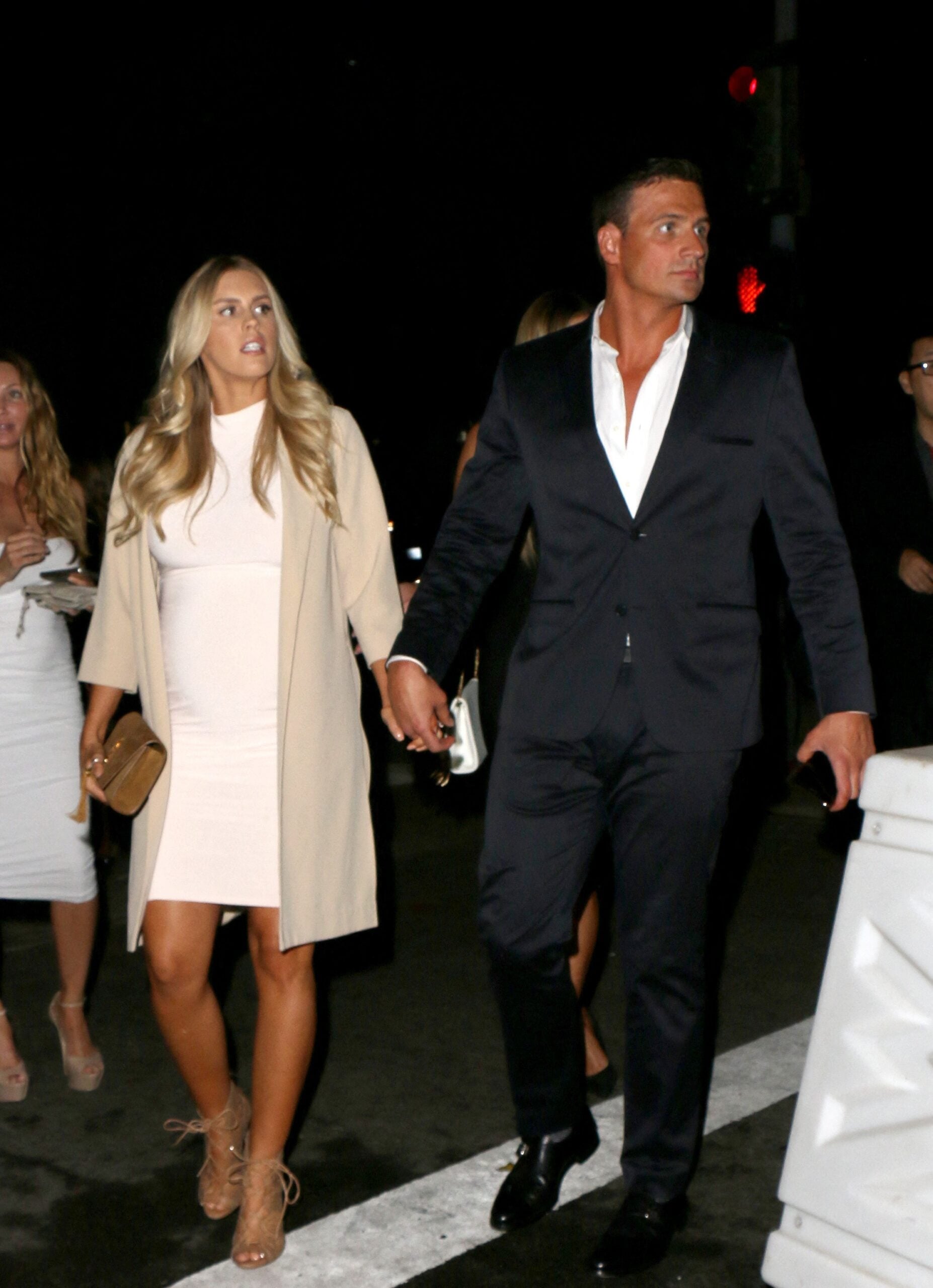 Ryan Lochte and Kayla Reid.
