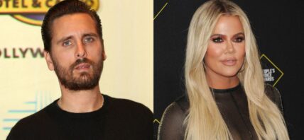 Scott Disick (left) Khloe Kardashian (right)