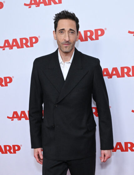 Adrien Brody at AARP's Movies for Grown Ups