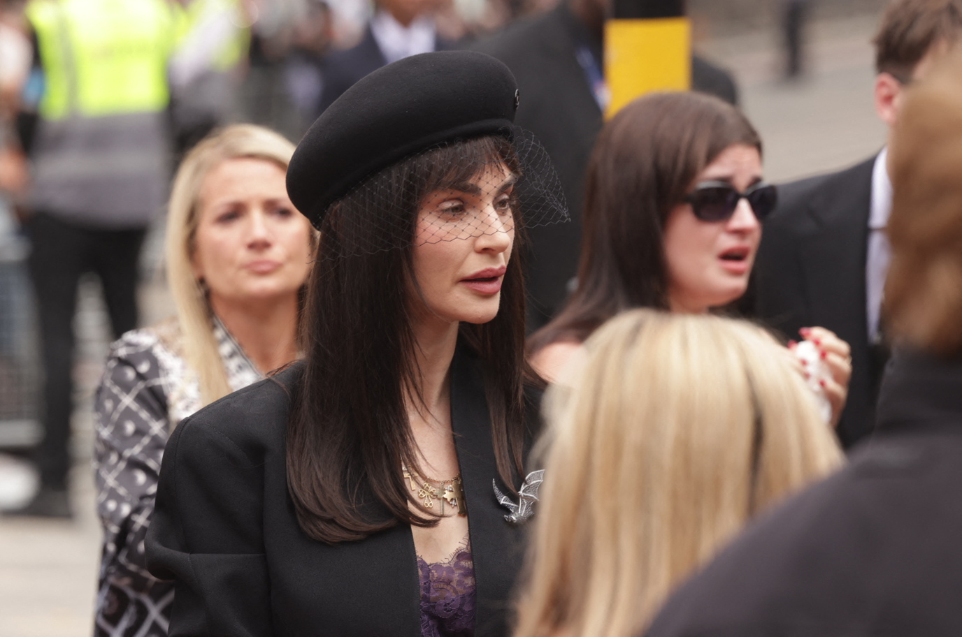 Aimee Osbourne at Ozzy Osbourne's Funeral