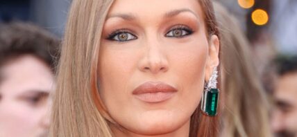 Bella Hadid close up