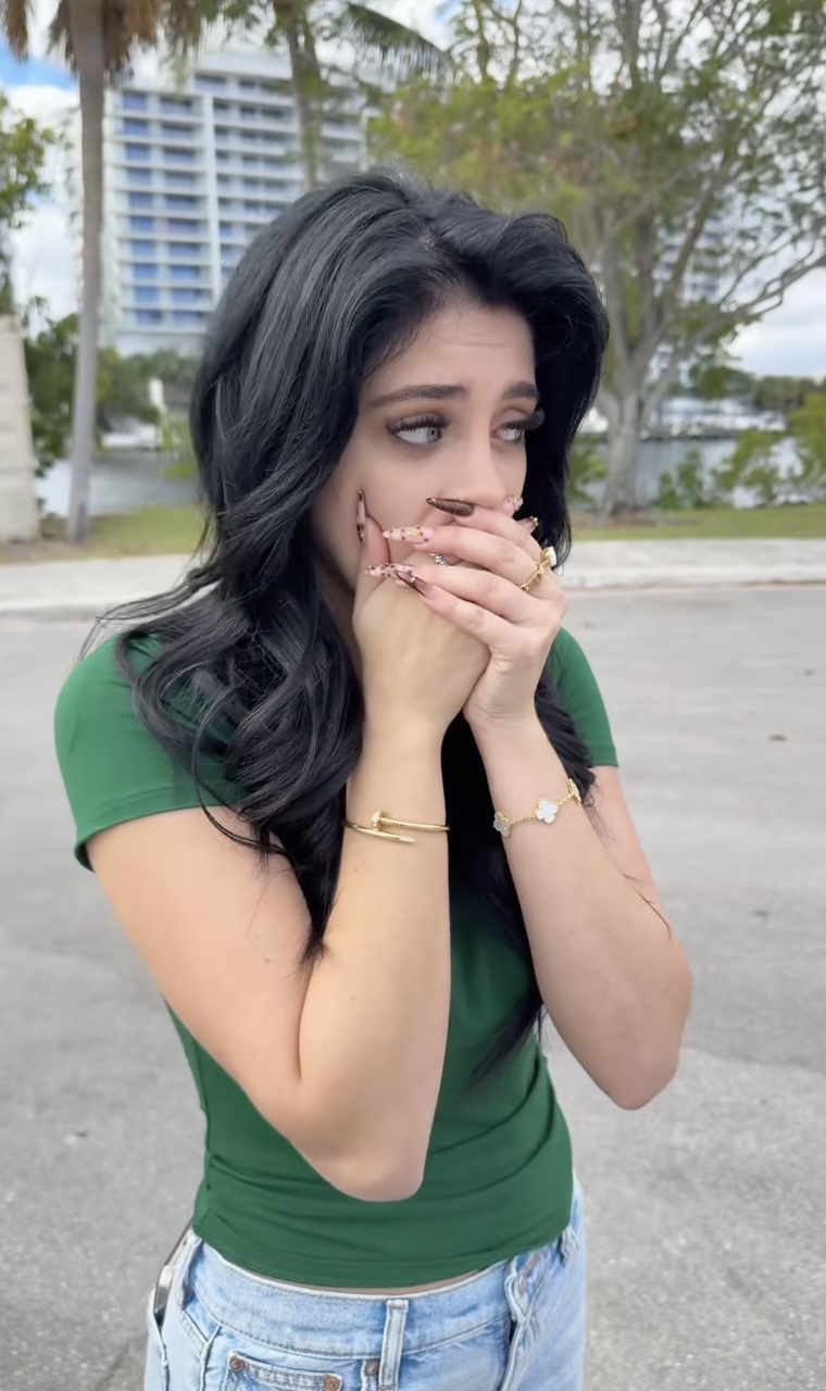 Camilla Araujo shocked