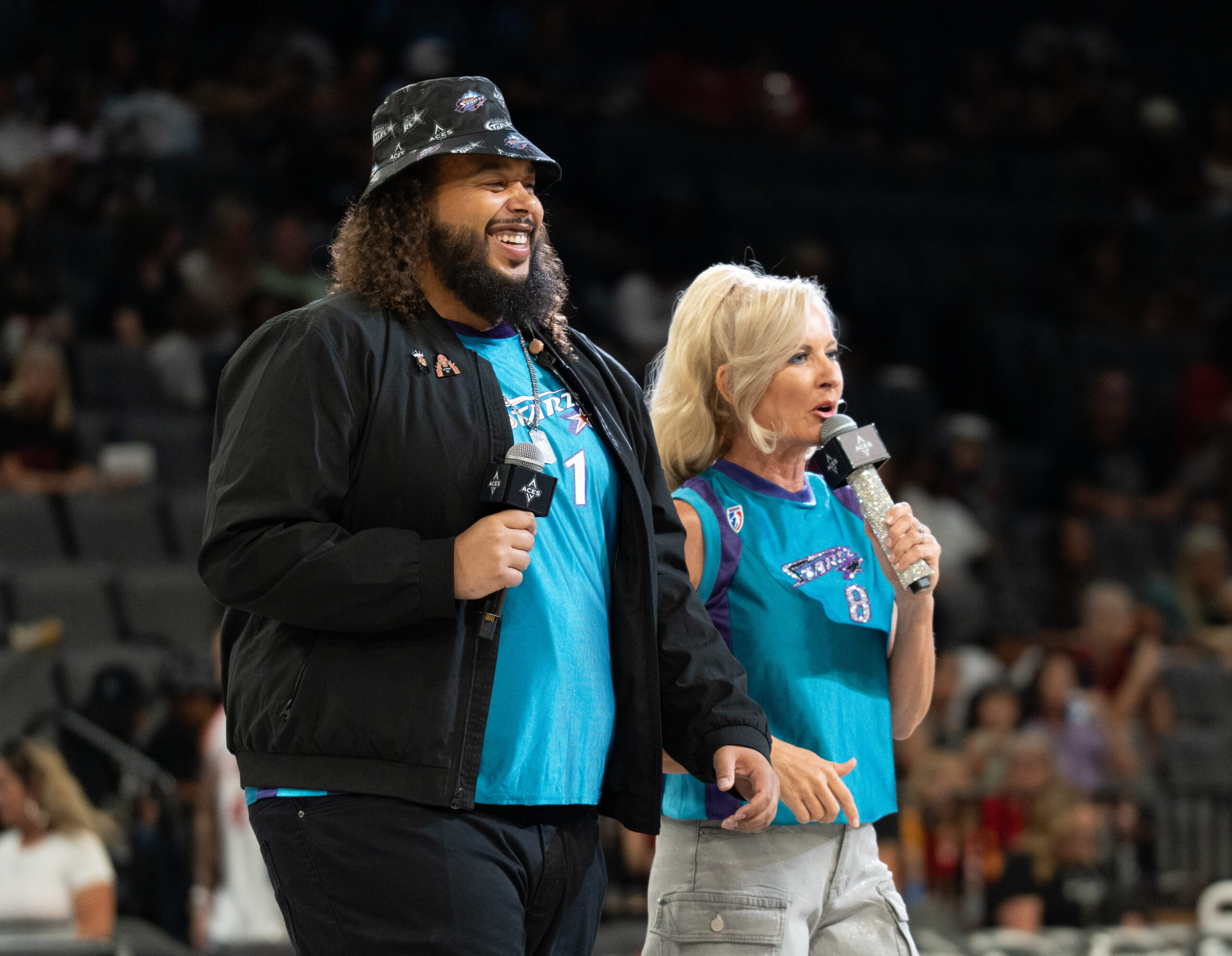 Las Vegas Aces host CJ and Joe