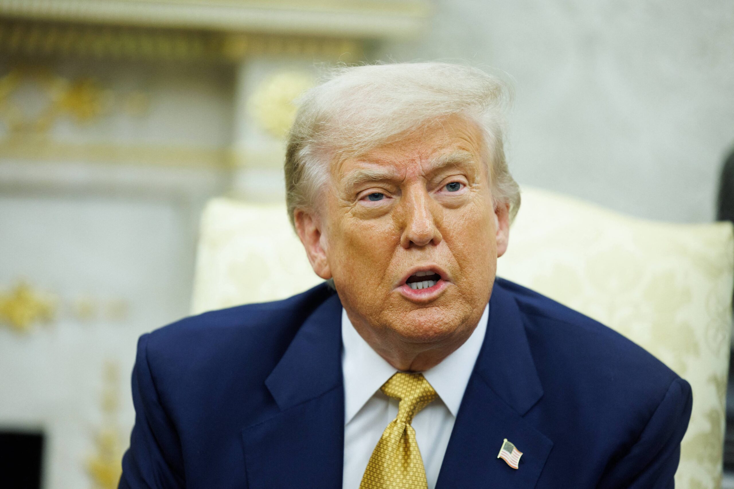 Donald Trump Meets Crown Prince Salman of Bahrain