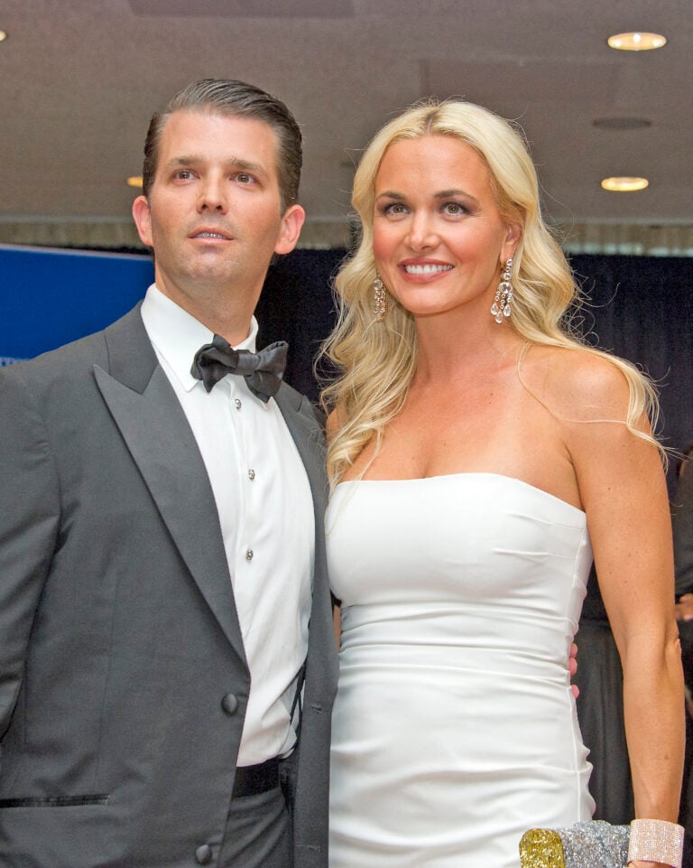 Donald Trump Jr. and Vanessa Trump at the 2016 White House Correspondents dinner