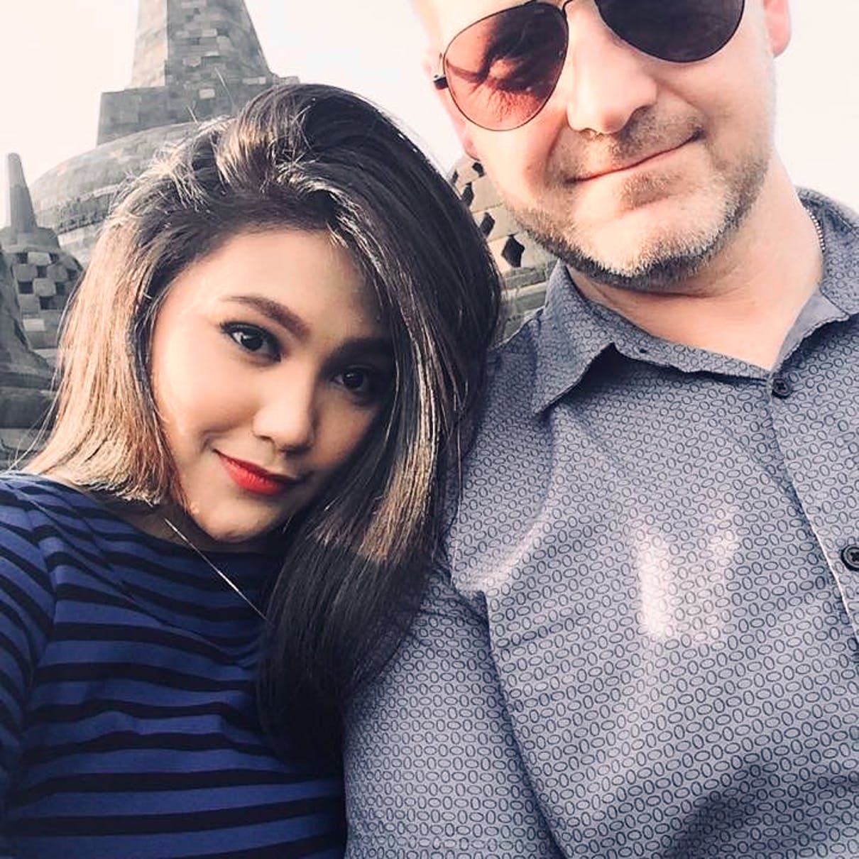 Eric Rosenbrook and his wife