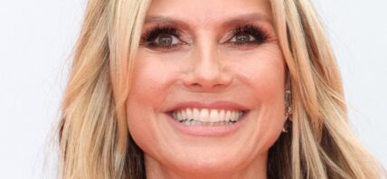 Heidi Klum close up