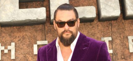Jason Momoa on the red carpet