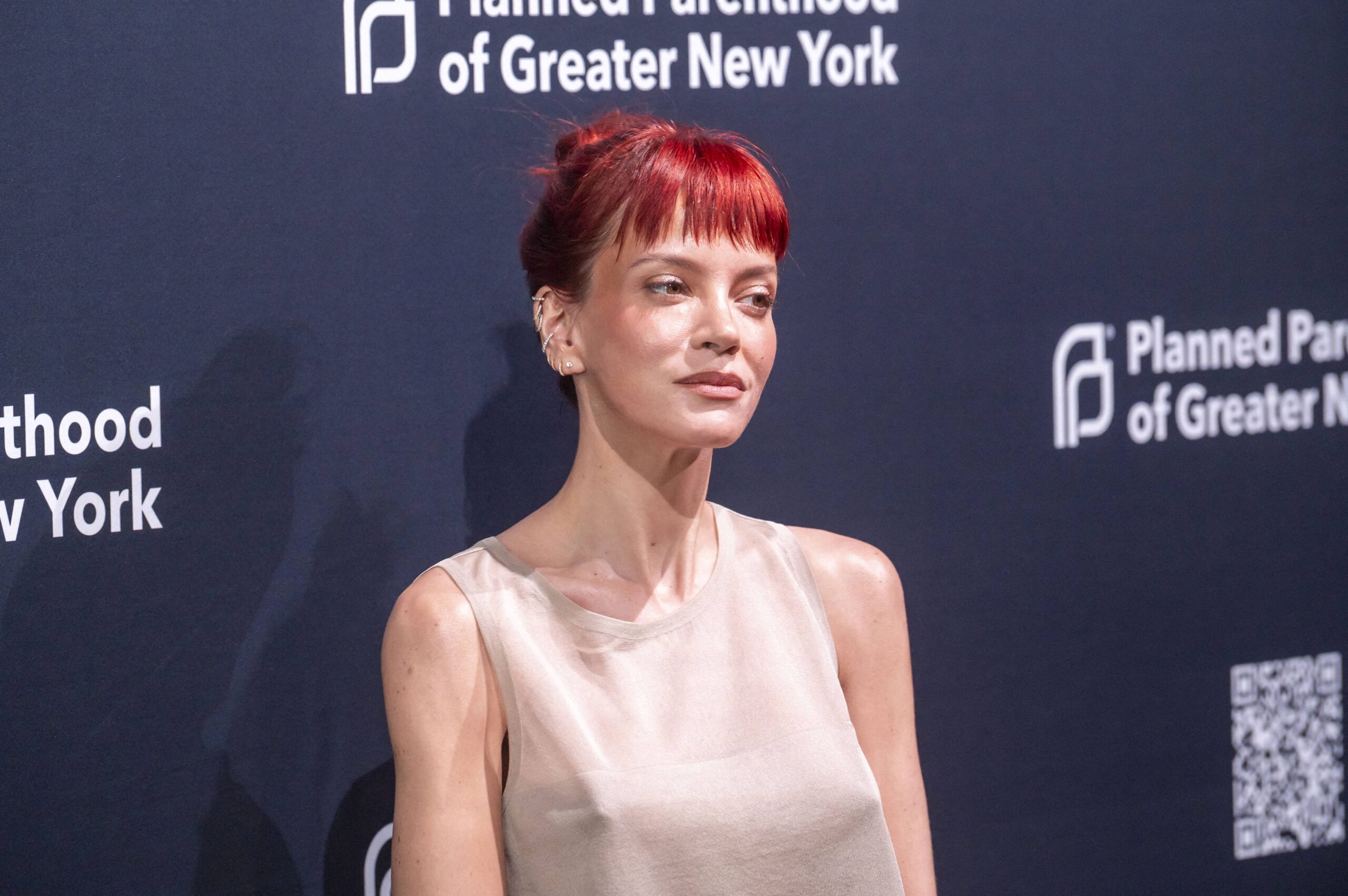 Lily Allen at the 2025 Planned Parenthood New York Gala