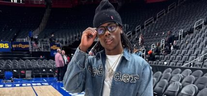 Maxwell Hairston on NBA court