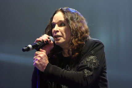 Ozzy Osbourne performing live at the O2 Arena