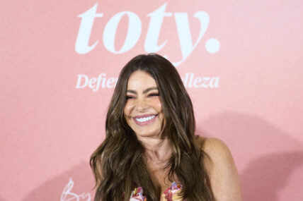 Sofia Vergara Presents TOTY By Cantabria Labs In Madrid