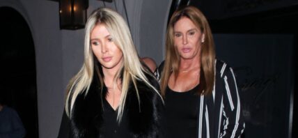 The late Sophia Hutchins and Caitlyn Jenner