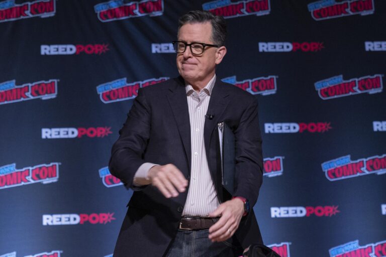Stephen Colbert at New York Comic Con Day 2