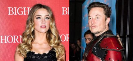 Amber Heard, Elon Musk photo collage