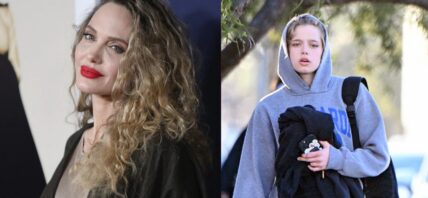 Angelina Jolie, Shiloh Jolie photo collage