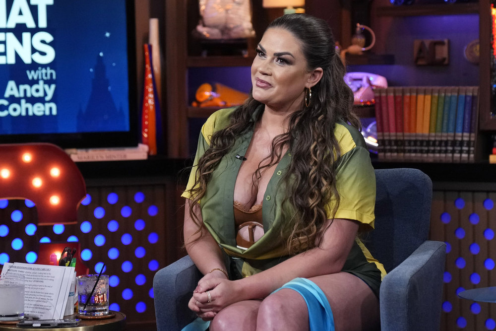 Brittany Cartwright on "WWHL.'
