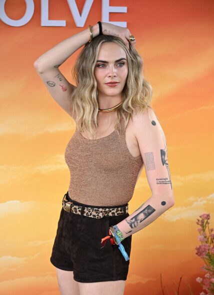 Cara Delevingne at Revolve Festival 2025