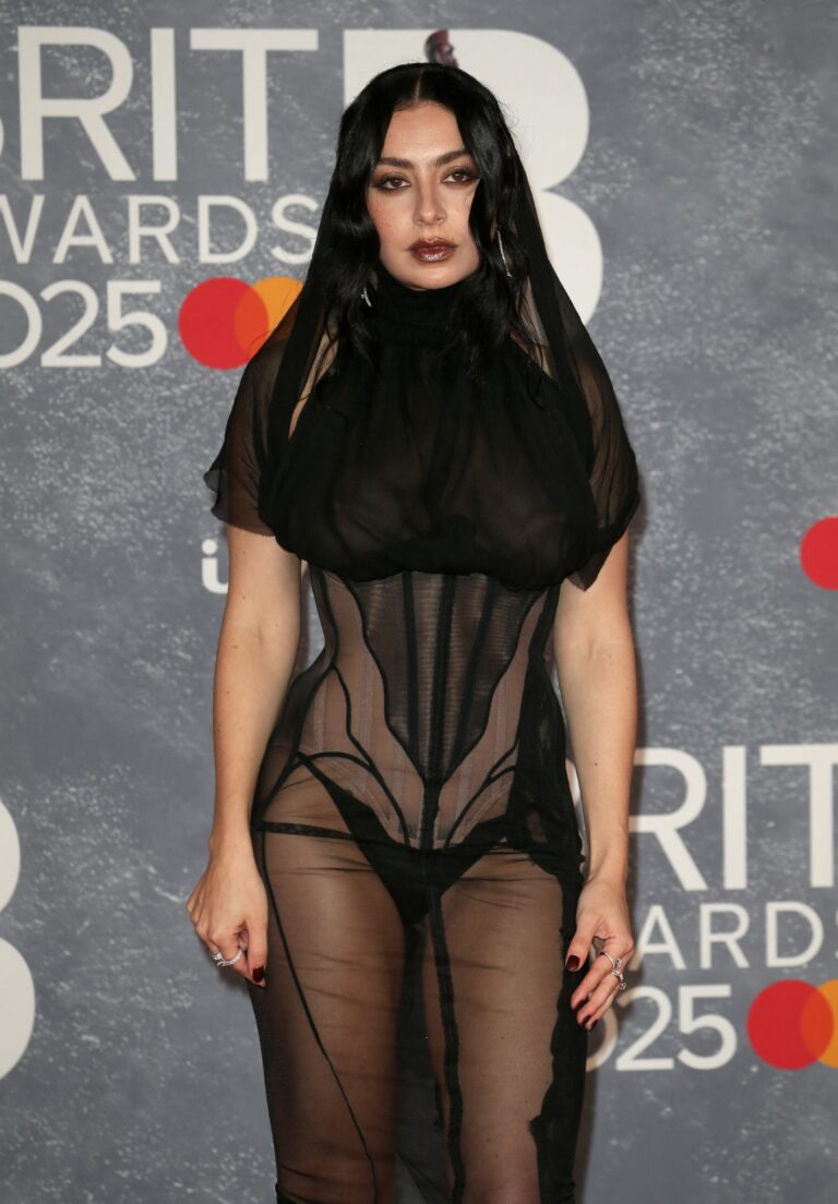 Charli XCX at The BRIT Awards 2025