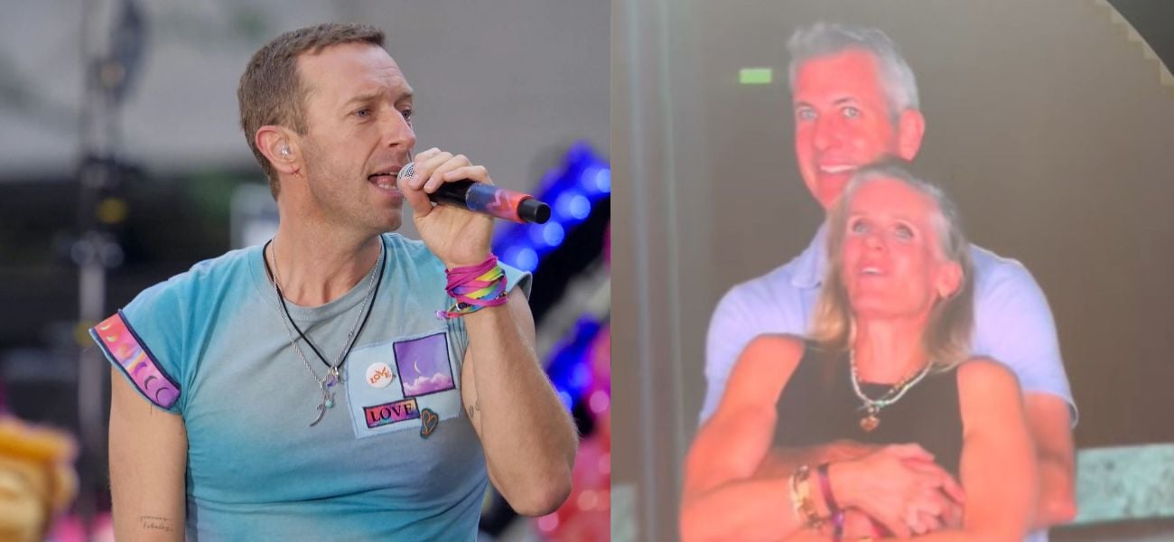 Married CEO And His HR Chief Caught In Awkward Moment At Coldplay Concert