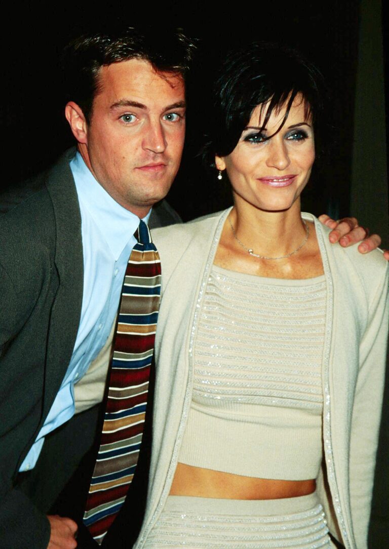 Courteney Cox and Matthew Perry