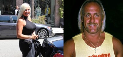 Photo collage of Hulk Hogan and Linda Hogan.