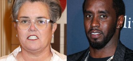 Rosie O'Donnell (left) Diddy (right)