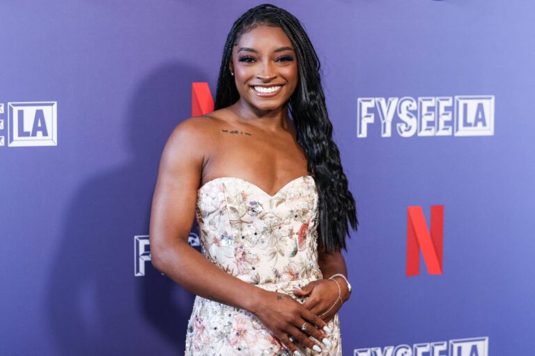 Simone Biles na Netflix FYSEE LA
