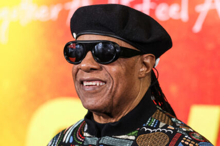 Stevie Wonder at Los Angeles Premiere Of Paramount Pictures' 'Bob Marley: One Love'