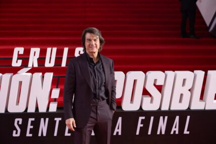 Tom Cruise at the 'Mission Impossible: The Final Reckoning' Mexico Premiere